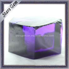 Violet Blue CZ Rough / Raw Material, Zircon cubique rugueux